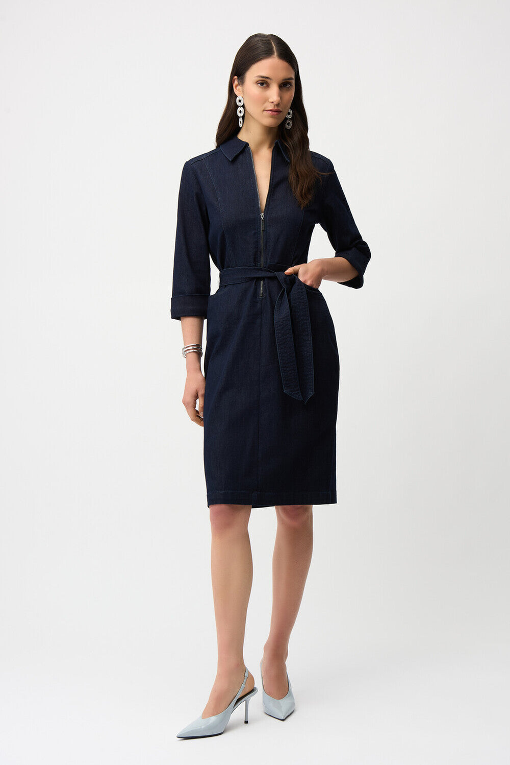 JOSEPH RIBKOFF Knee-length Shirt Dress