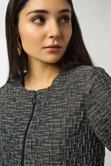JOSEPH RIBKOFF Casual Round Neck Jacket Style