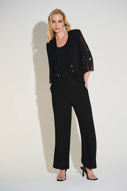 JOSEPH RIBKOFF Mid-rise Formal Trousers