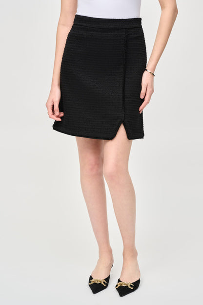 JOSEPH RIBKOFF Minimalist high-rise slit skirt