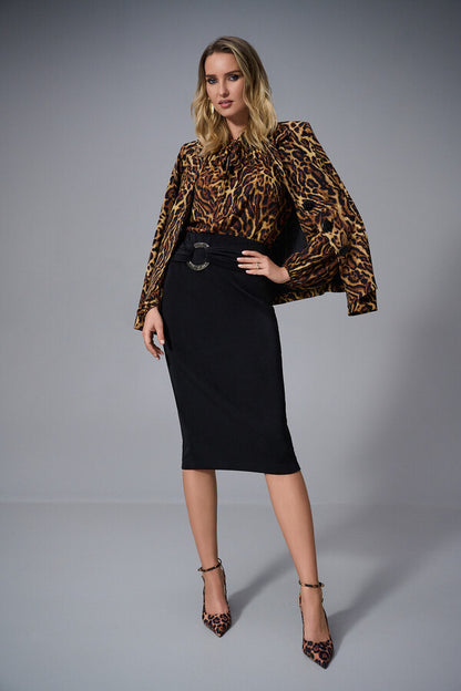 JOSEPH RIBKOFF Elegant High-waist Pencil Skirt