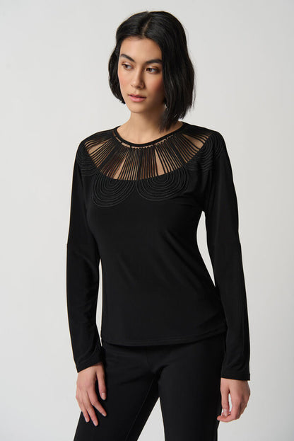 JOSEPH RIBKOFF Chic Hip-length Pullover