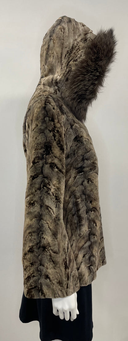 Mink Jacket with Hood