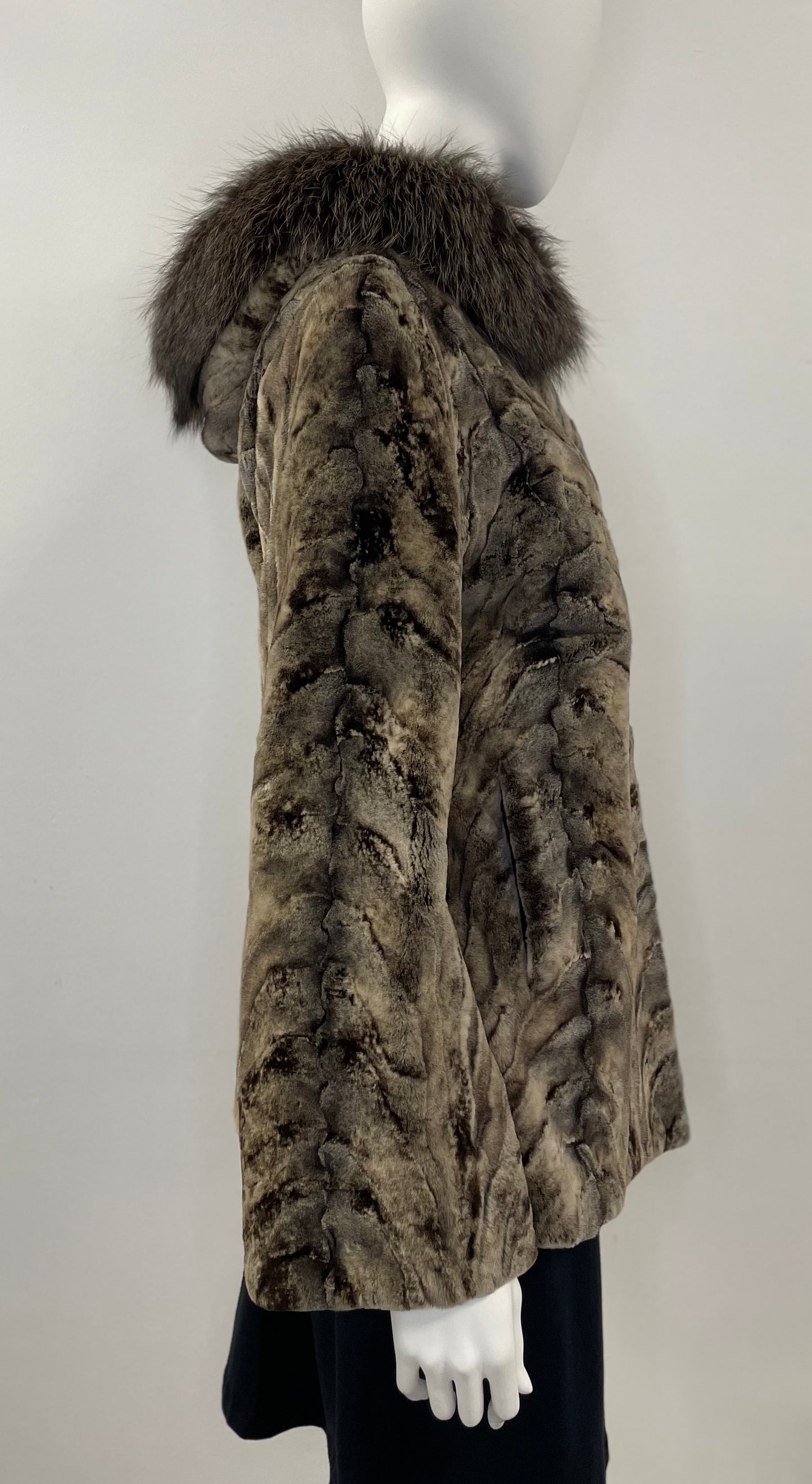 Mink Jacket with Hood